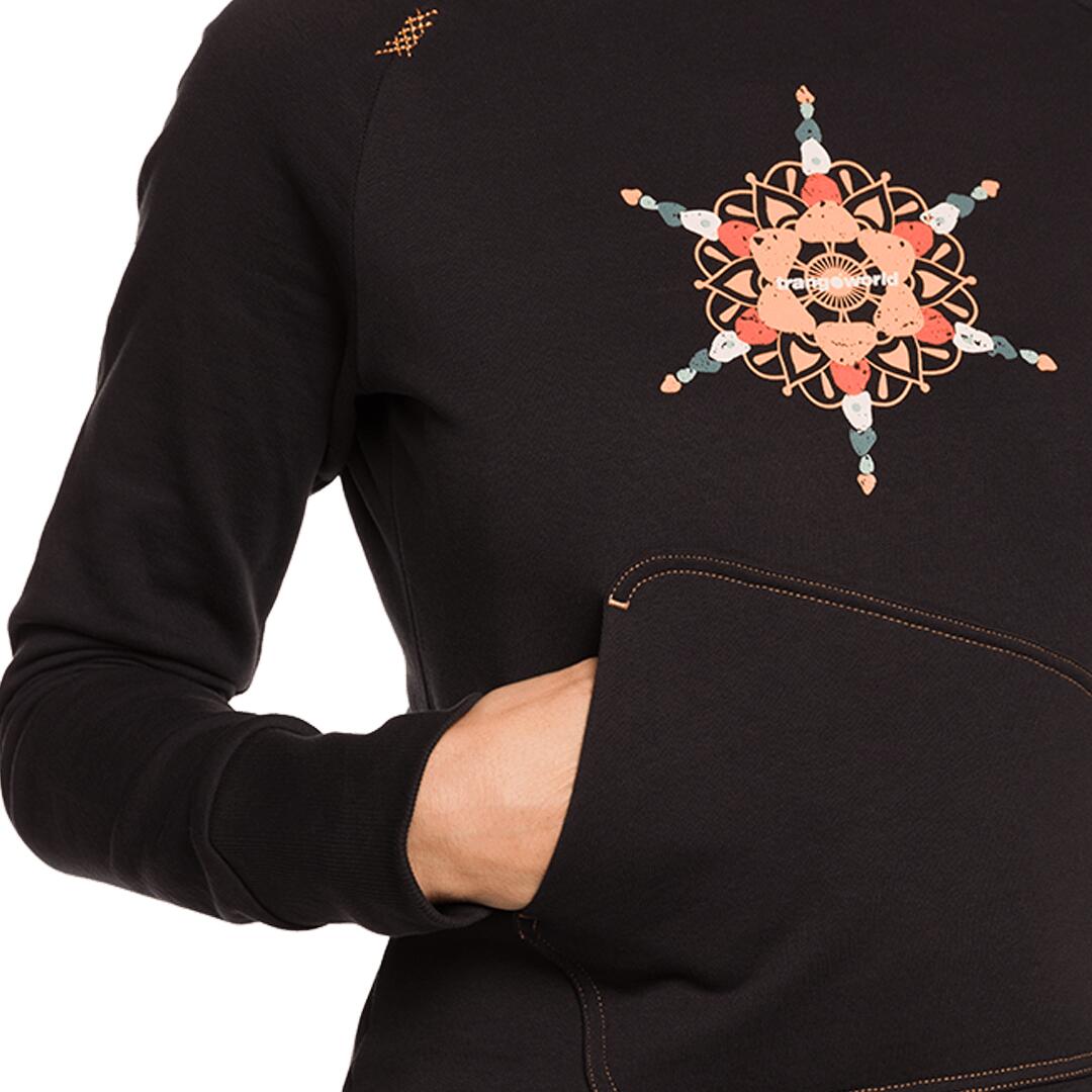 Sudadera para Mujer Trangoworld Bucegi Negro 7/7