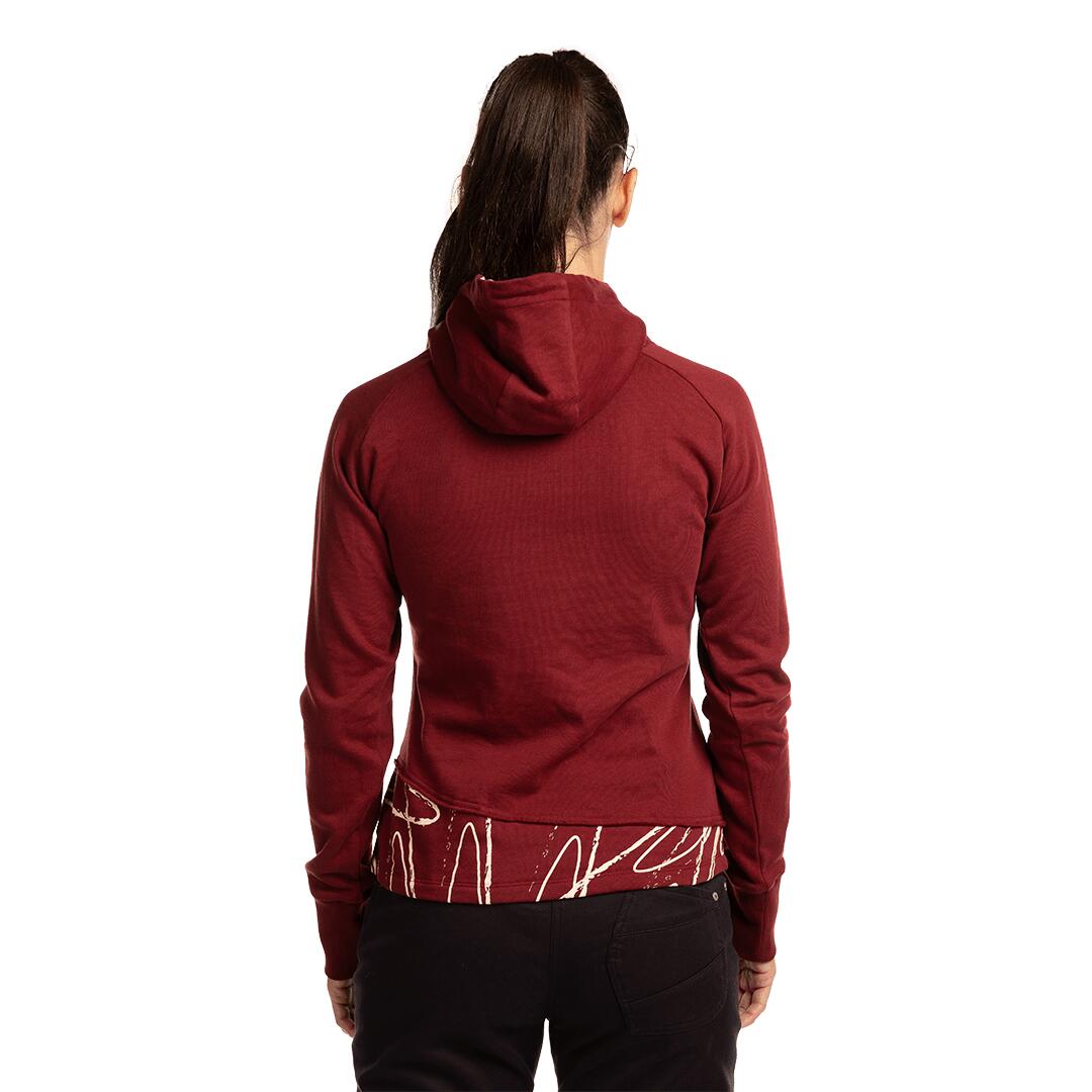 Sudadera para Mujer Trangoworld Rosendal Rojo/Naranja 4/6