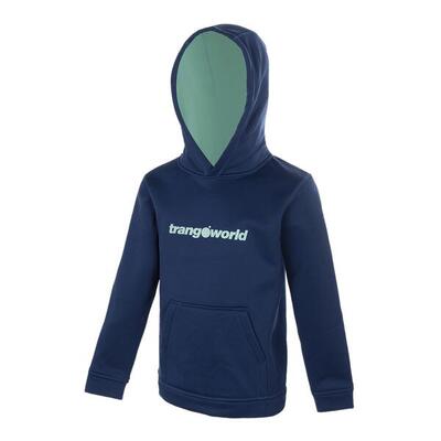 Felpa con cappuccio Trangoworld modello PC005486-5NR per unisex ragazzi