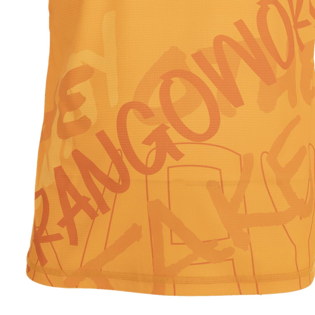 Camiseta de Trail Running para Hombre Trangoworld Fouly Naranja 2/5