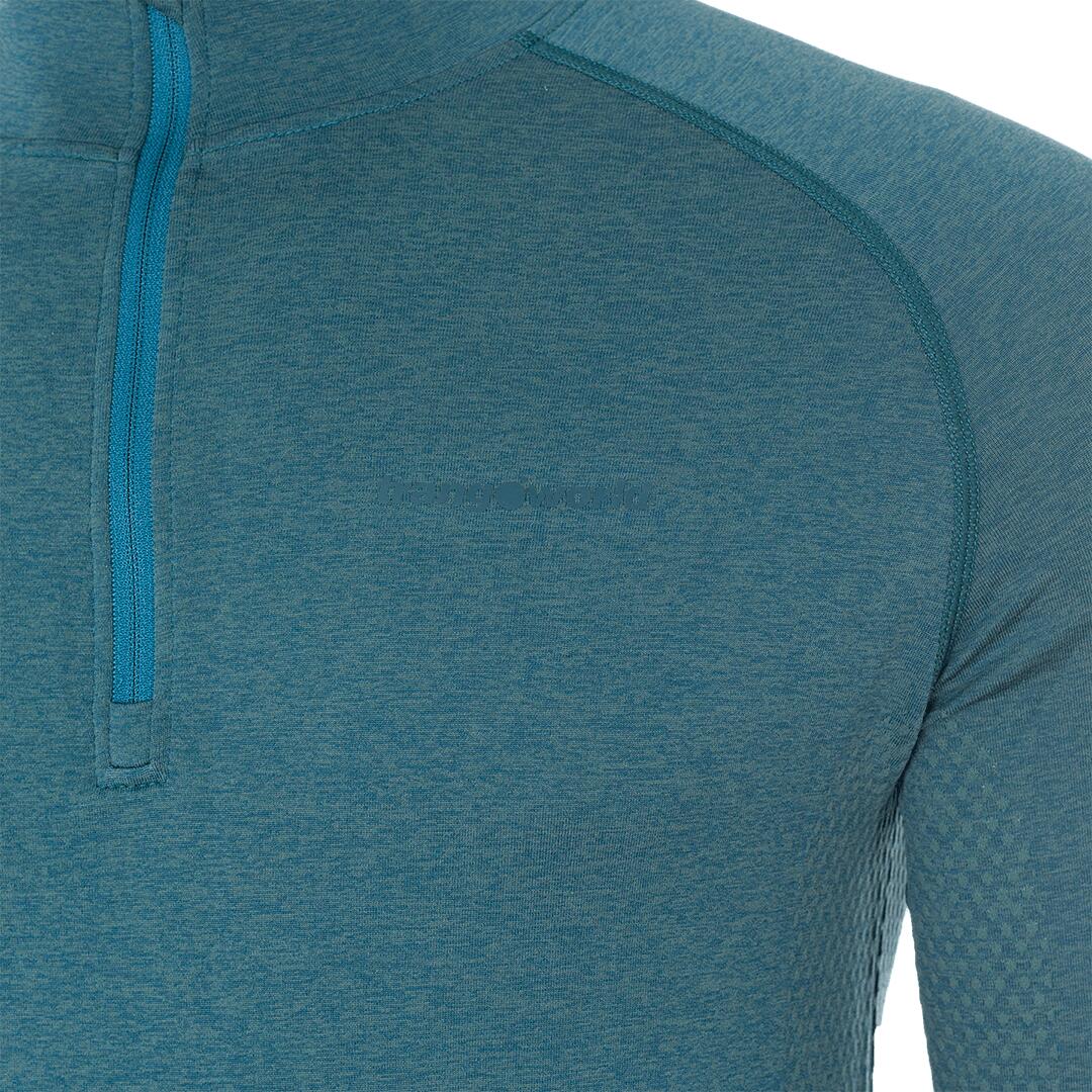 Camiseta térmica manga larga para Hombre Trangoworld Lodes Azul/Azul 3/7