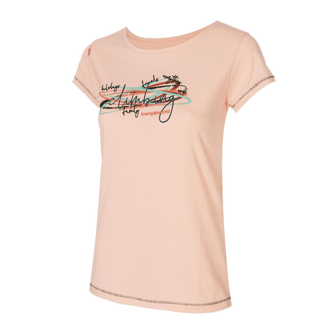 TRANGOWORLD Camiseta para Mujer Trangoworld Cervia Naranja