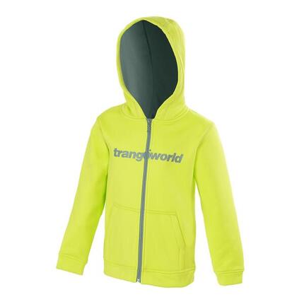 Sudadera con cremallera para niños Trangoworld Oby Azul/Verde