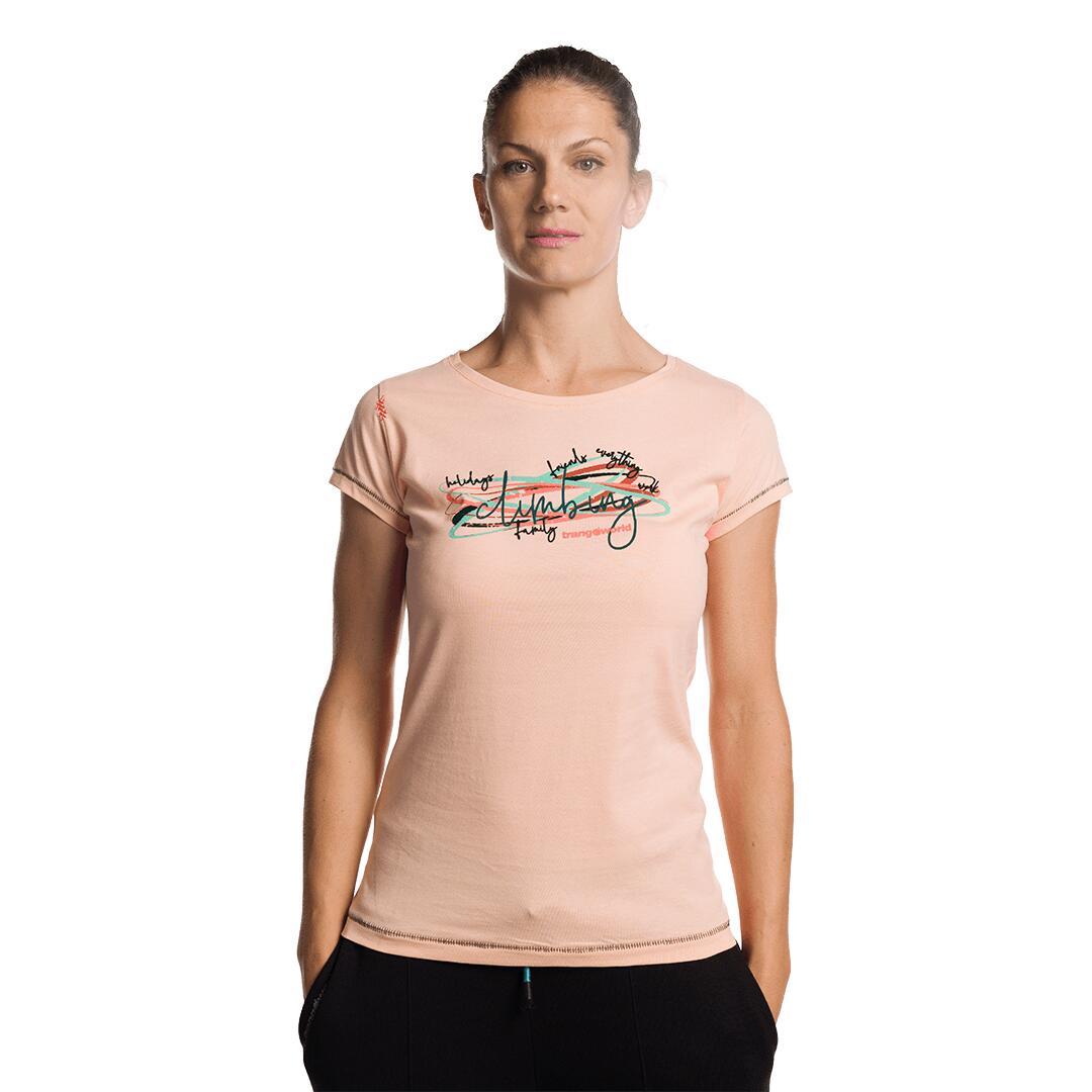 Camiseta para Mujer Trangoworld Cervia Naranja 3/6