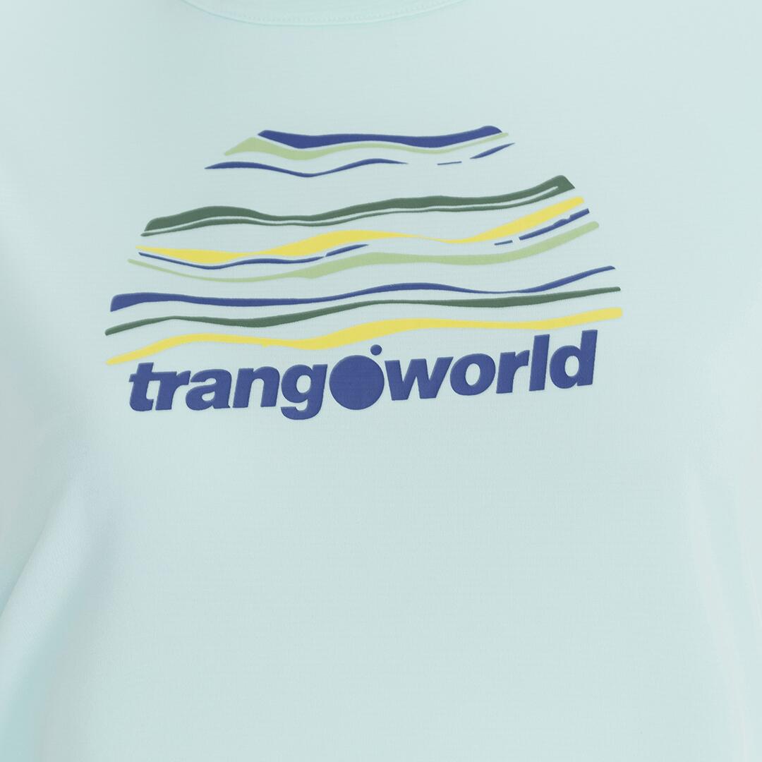 Camiseta para Mujer Trangoworld Sihl Azul protección UV+30 2/5