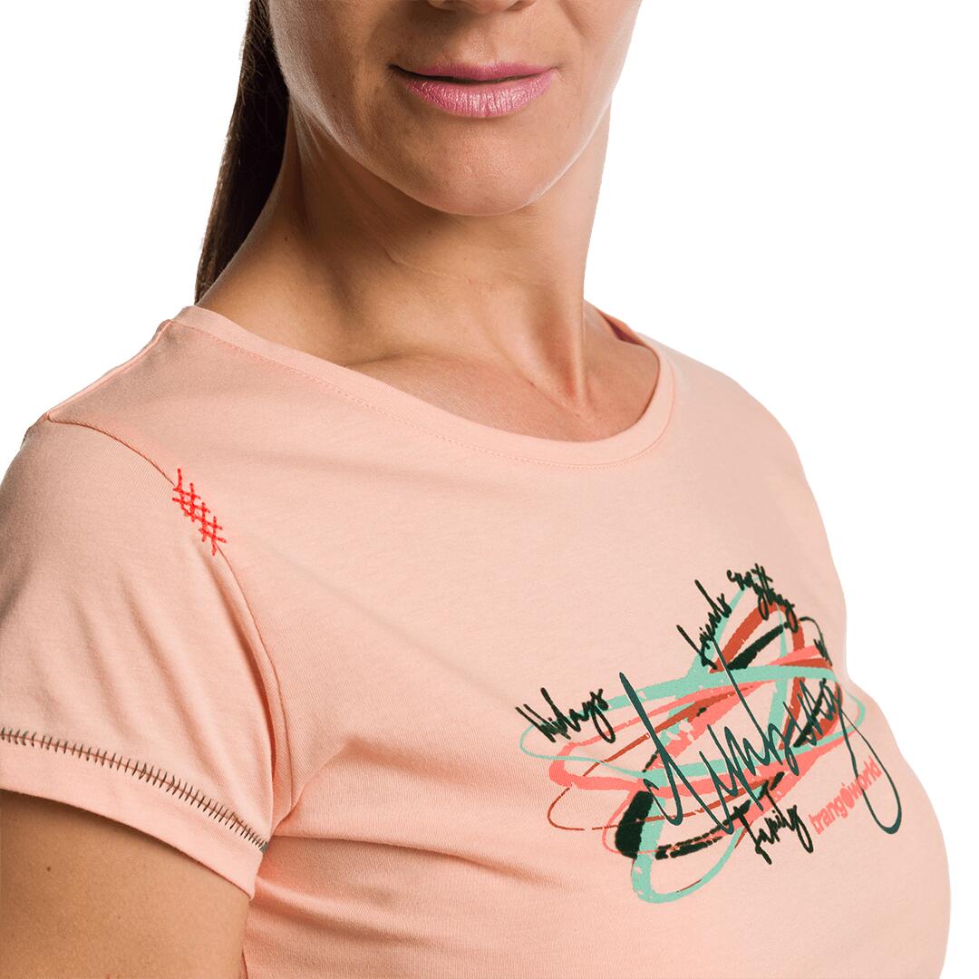 Camiseta para Mujer Trangoworld Cervia Naranja 5/6