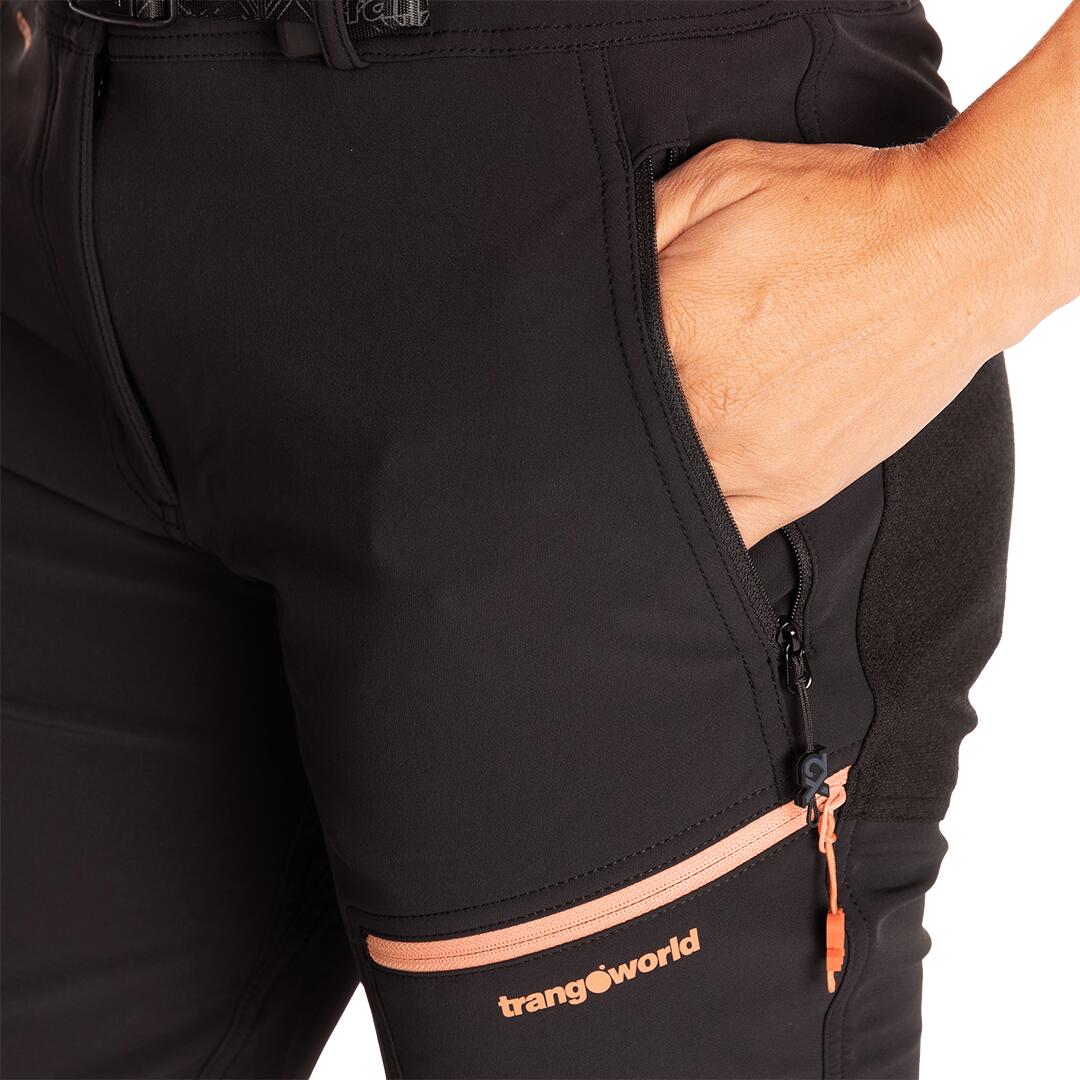 Pantalón para Mujer Trangoworld Trx2 dura extreme wm pro Negro/Rosa 7/7