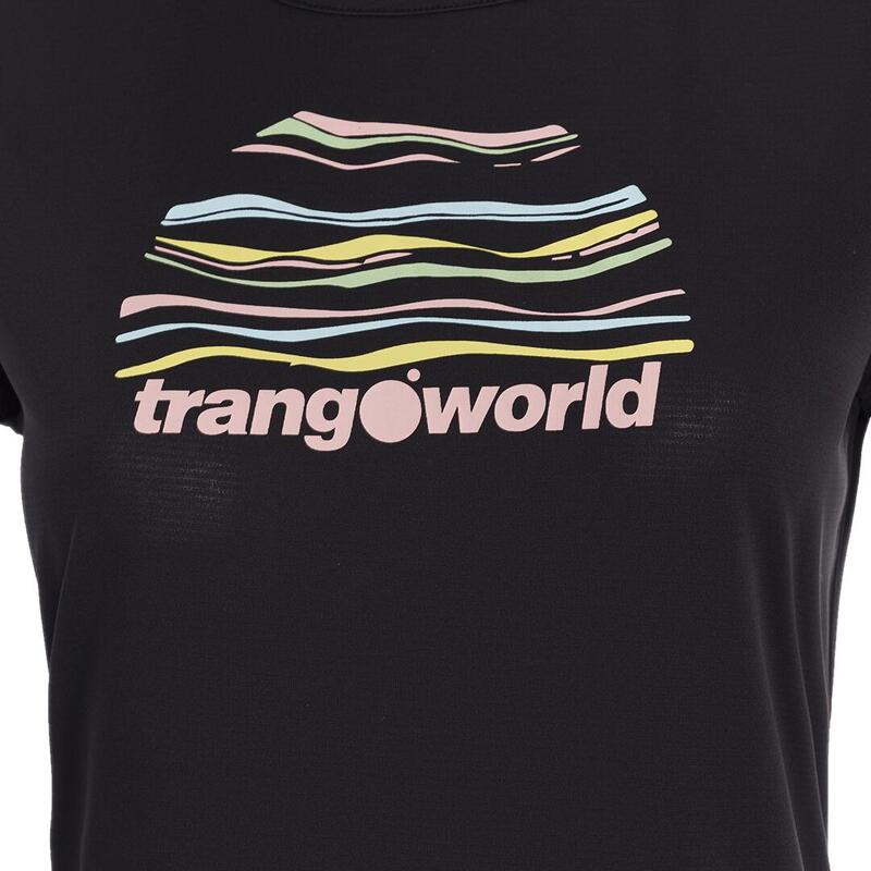 Camiseta para Mujer Trangoworld Sihl Negro protección UV+30