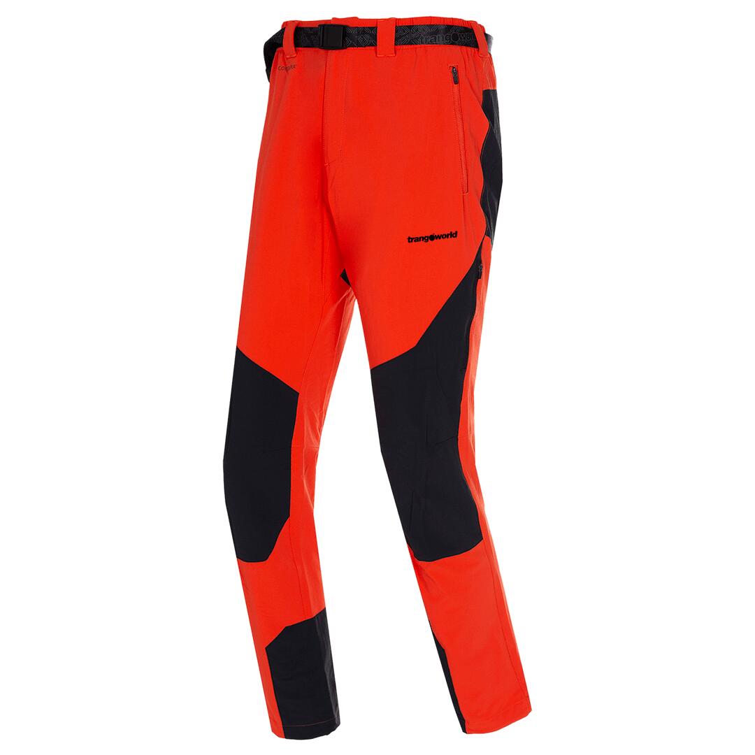 TRANGOWORLD Pantalón para Hombre Trangoworld Muley th Naranja/Negro/Negro protección UV+30