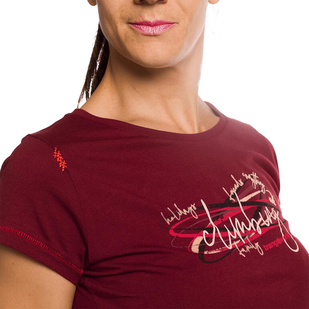 Camiseta para Mujer Trangoworld Cervia Rojo 5/6