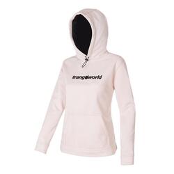 Sudadera para Mujer Trangoworld Poppi Rosa/Negro