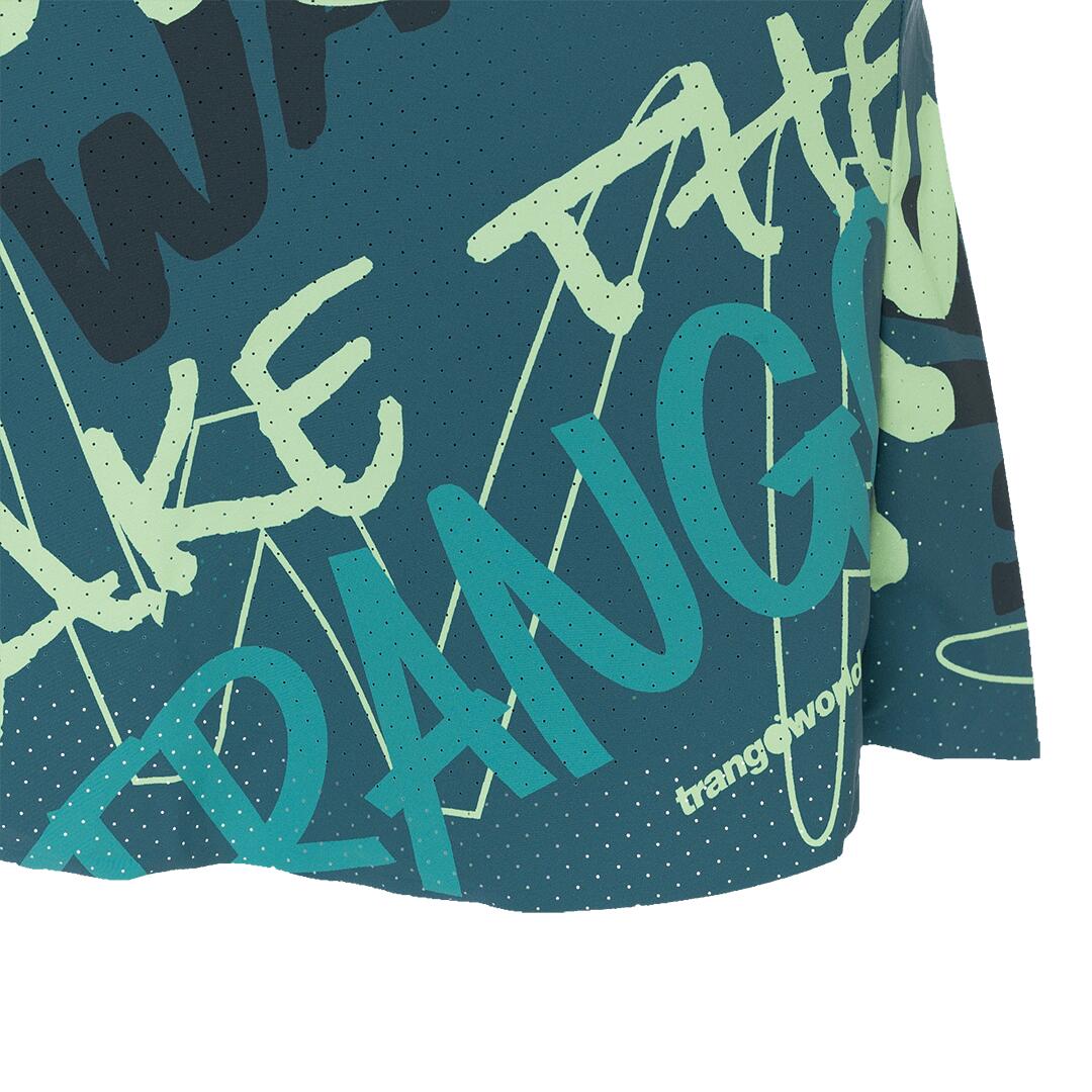 Falda de Trail Running para Mujer Trangoworld Arruiz Azul/Negro 2/7