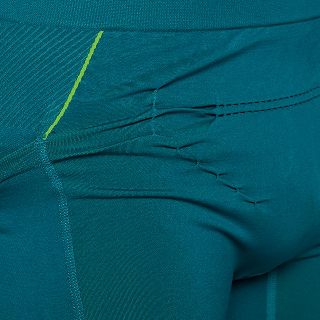 Pantalones cortos de Trail Running para Hombre Trangoworld Omex Azul/Verde 7/7