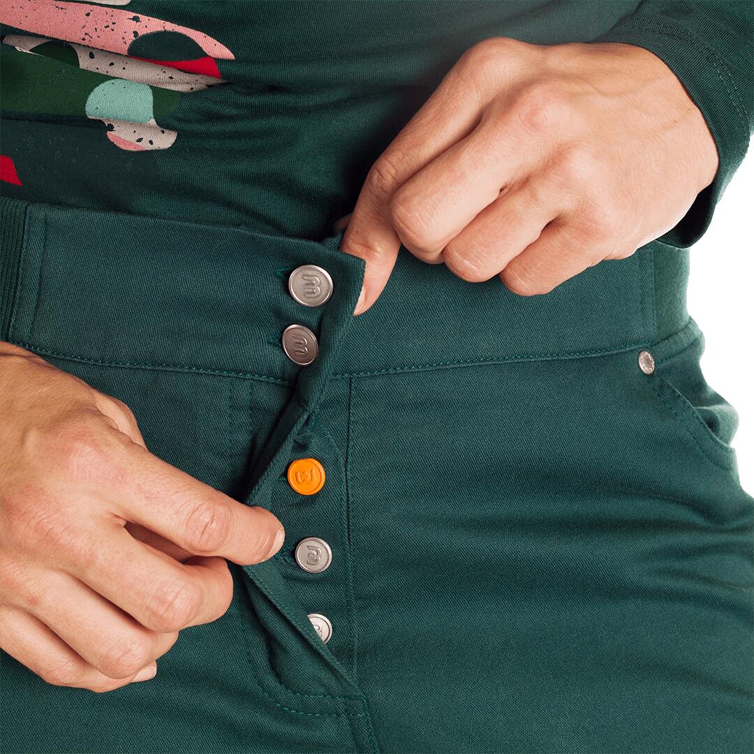 Pantalón para Mujer Trangoworld Fasnia Verde/Verde 5/6