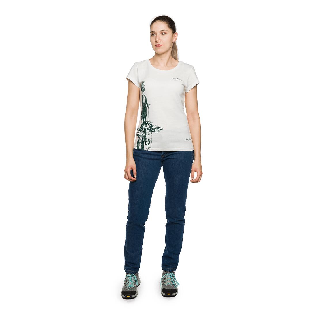 Camiseta para Mujer Trangoworld Pinea Gris 7/7