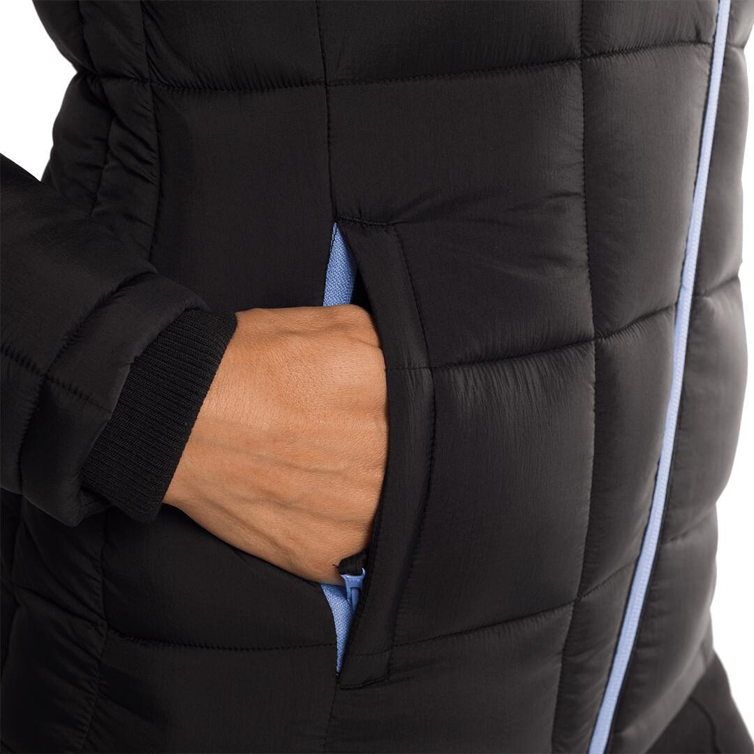 Chaqueta acolchada para Mujer Trangoworld Arnia Negro/Negro 5/7