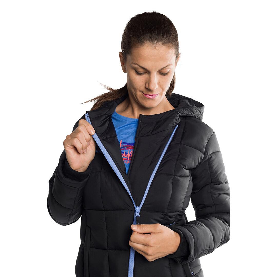 Chaqueta acolchada para Mujer Trangoworld Arnia Negro/Negro 7/7