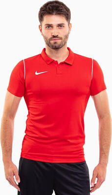 Heren dry park 20 poloshirt (rood)