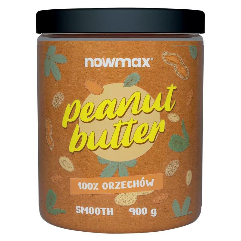 nowmax Masło Orzechowe 900 g Crunchy KREM