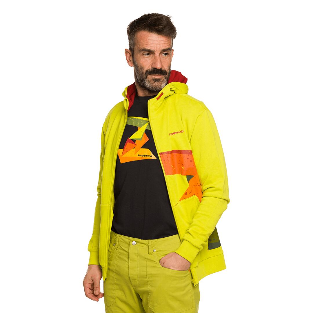 Chaqueta para Hombre Trangoworld Bigz Amarillo/Rojo 7/7