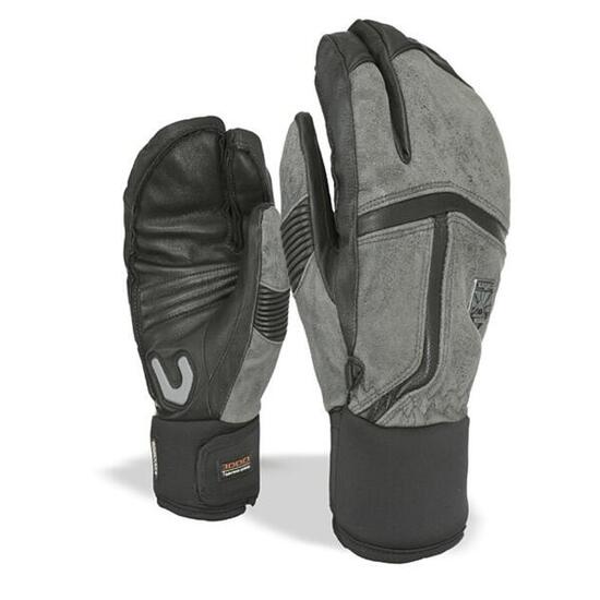 Level Off Piste Leder Trigger Herren-Skihandschuhe