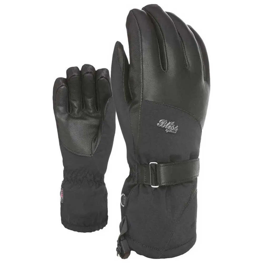 Level - Gants De Ski Femme Level Bliss I-crystal Gore-tex - Sur-gants - Noir - S - Decathlon