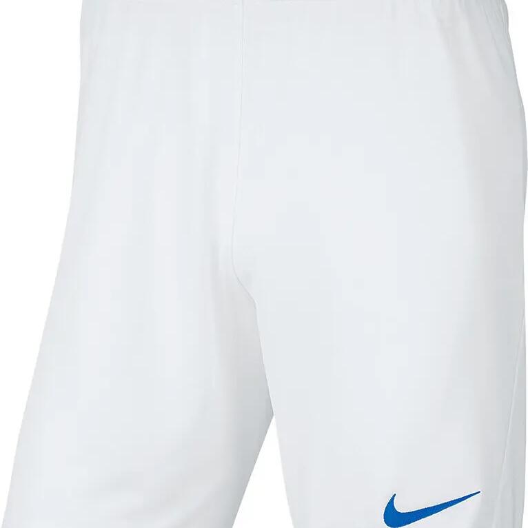 Childrens/Kids Dry Park III DriFIT Shorts (White/Blue)