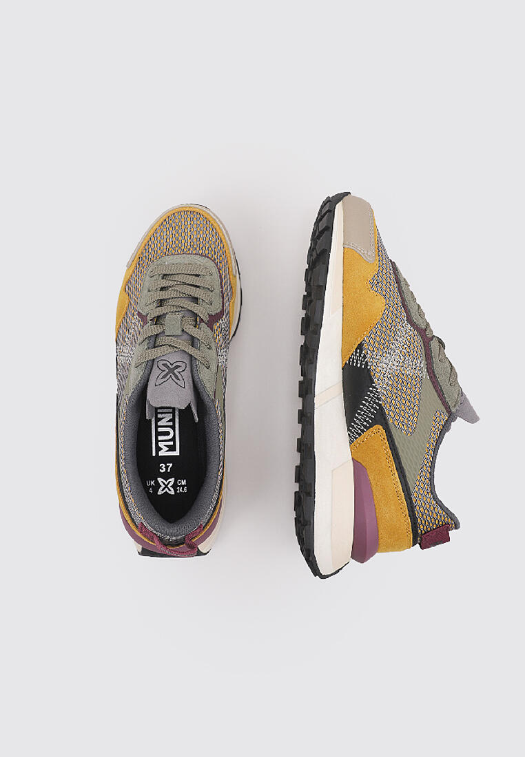 Sneakers Munich Model Pulsar 05 Kleur Geel 5/5