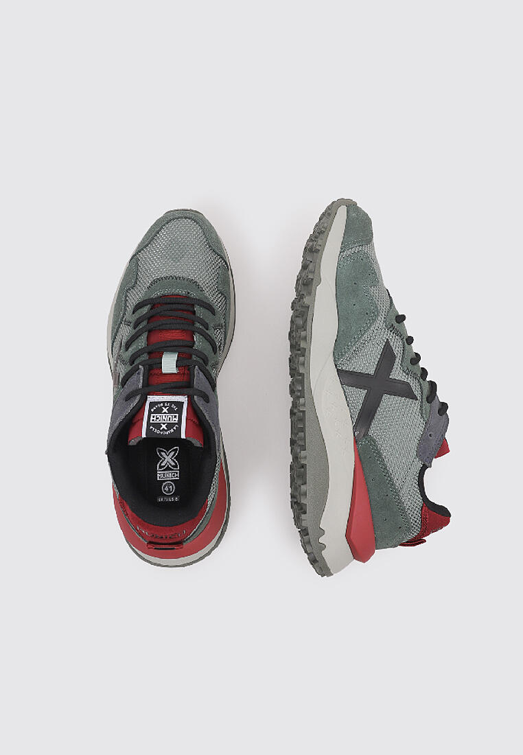 Sneakers Deportivas Hombre Munich SHIBUYA Verde 5/5