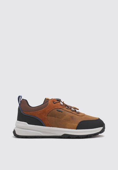 Chaussures de randonnée - Homme - Imperméables - U STERRATRAIL + GRIP - Cuir