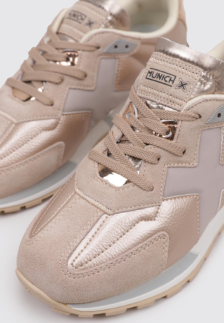 Sneakers Deportivas Mujer Munich SOKU Dorado MUNICH Decathlon