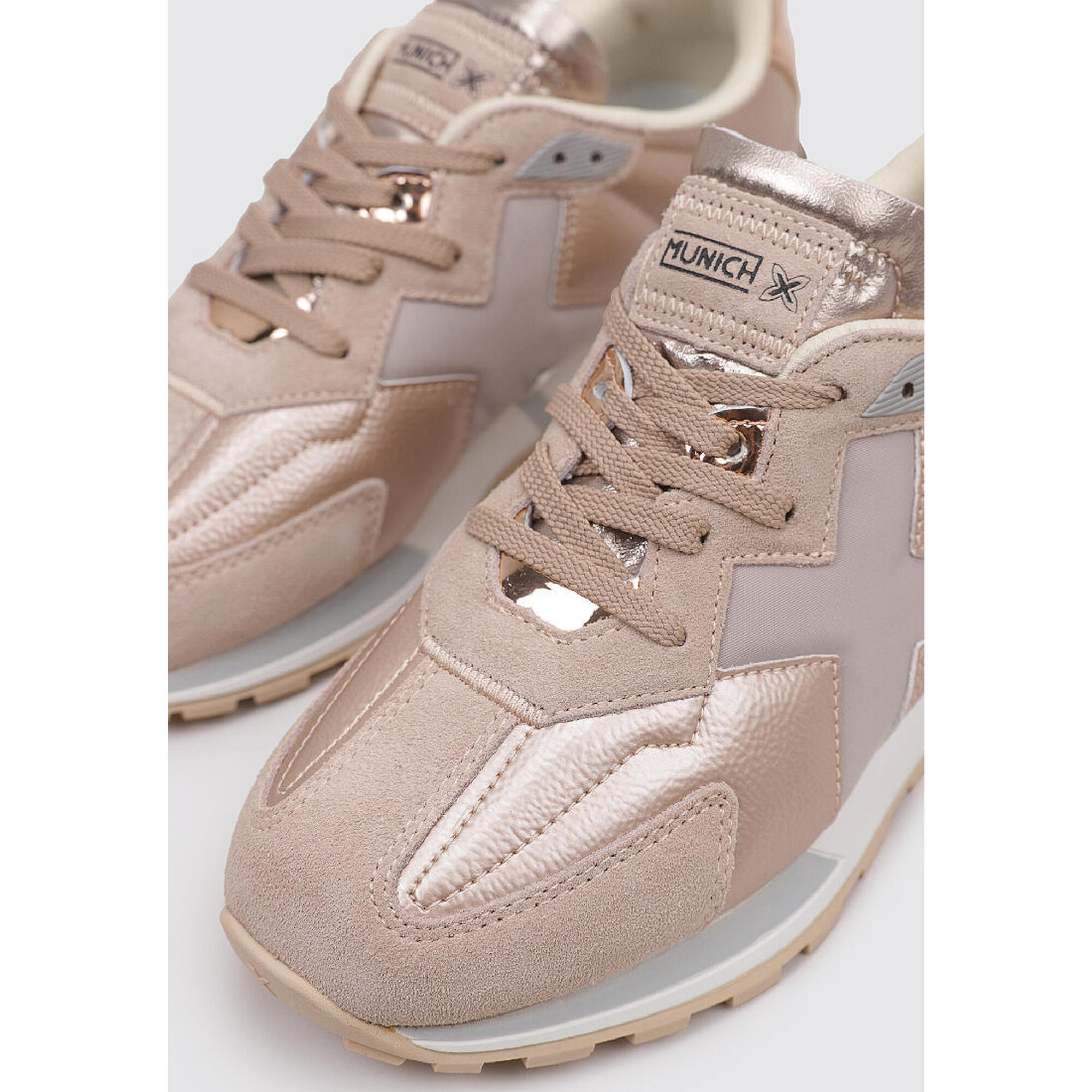 Sneakers Deportivas Mujer Munich SOKU Dorado