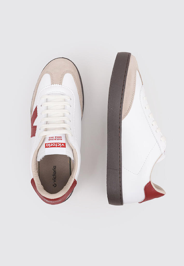 Zapatillas Deportivas Victoria BERLIN CICLISTA EFECTO PIEL & SERRAJE Blanc 5/5