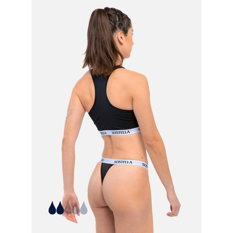 Tanga menstrual deportivo - Absorbente y transpirable - El N°2