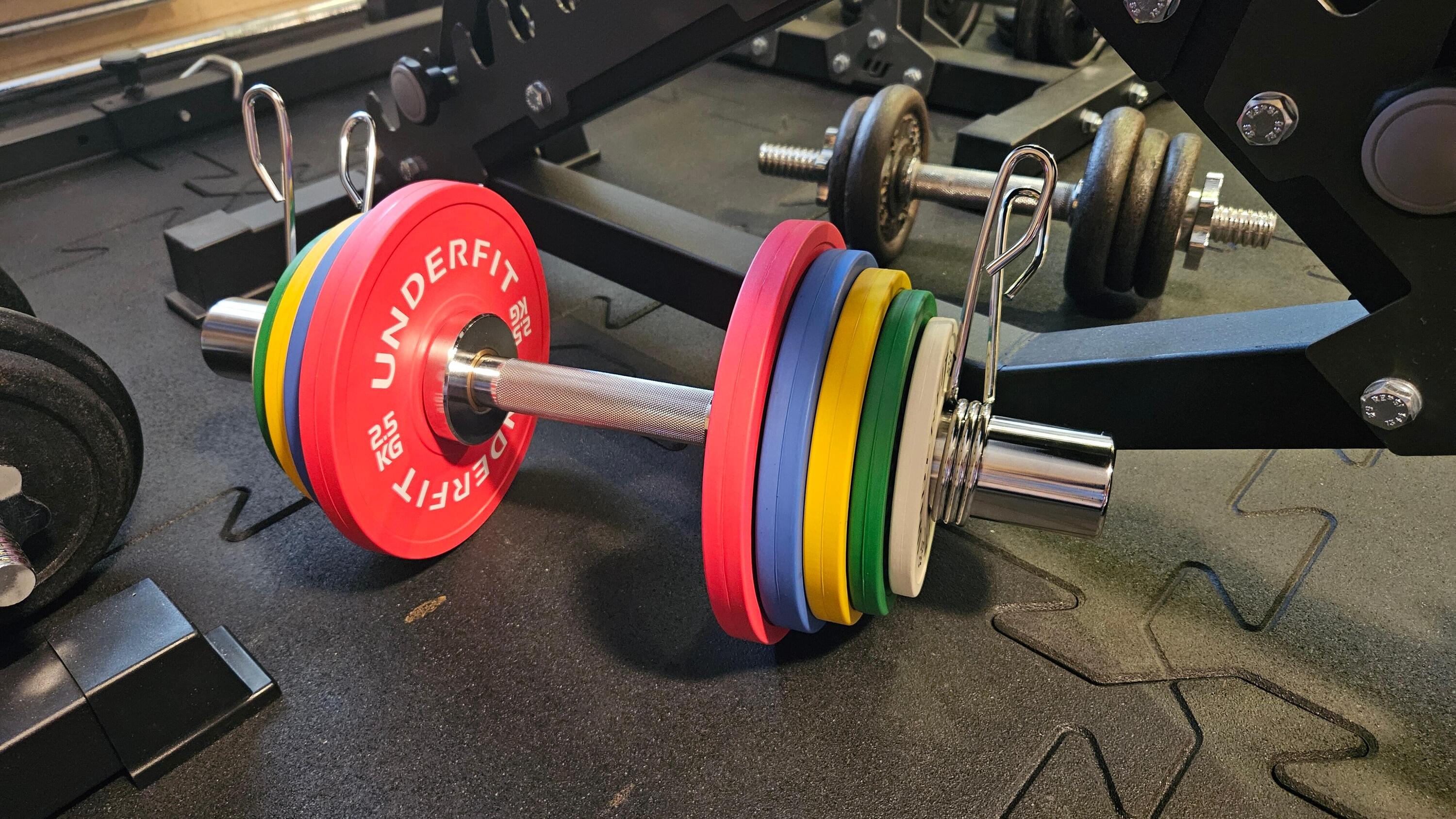 Obciążenie olimpijskie bumper Color UNDERFIT 7/8