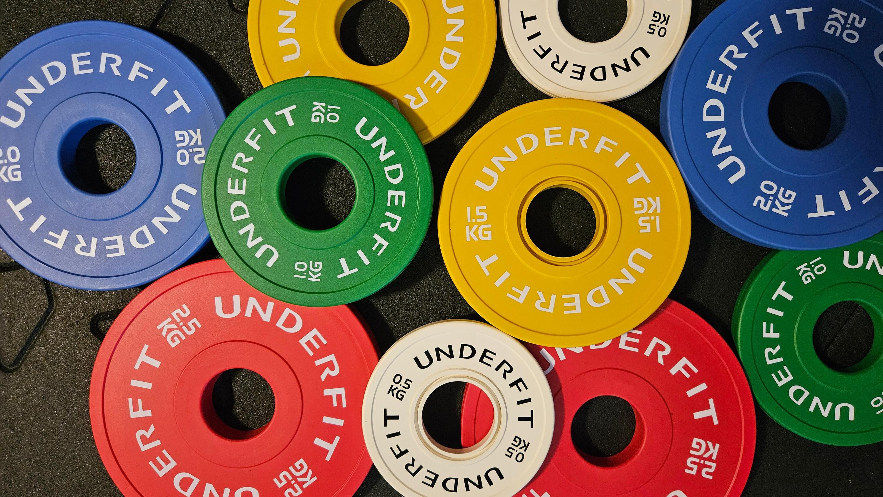 Obciążenie olimpijskie bumper Color UNDERFIT 6/8