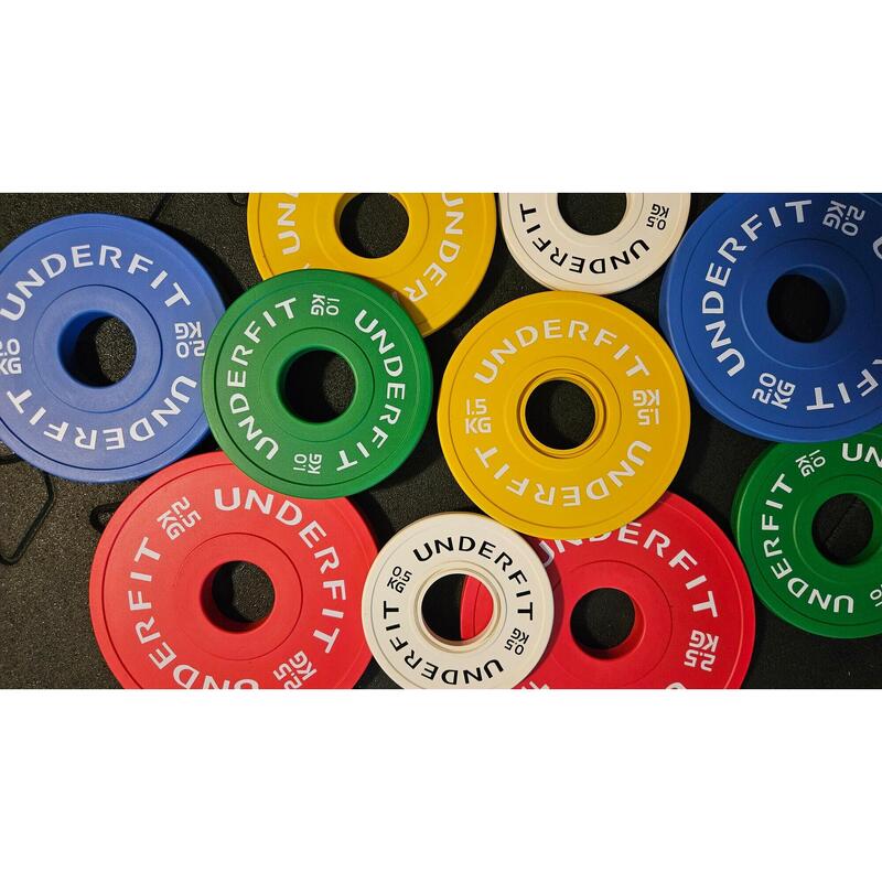 Obciążenie olimpijskie bumper Color UNDERFIT