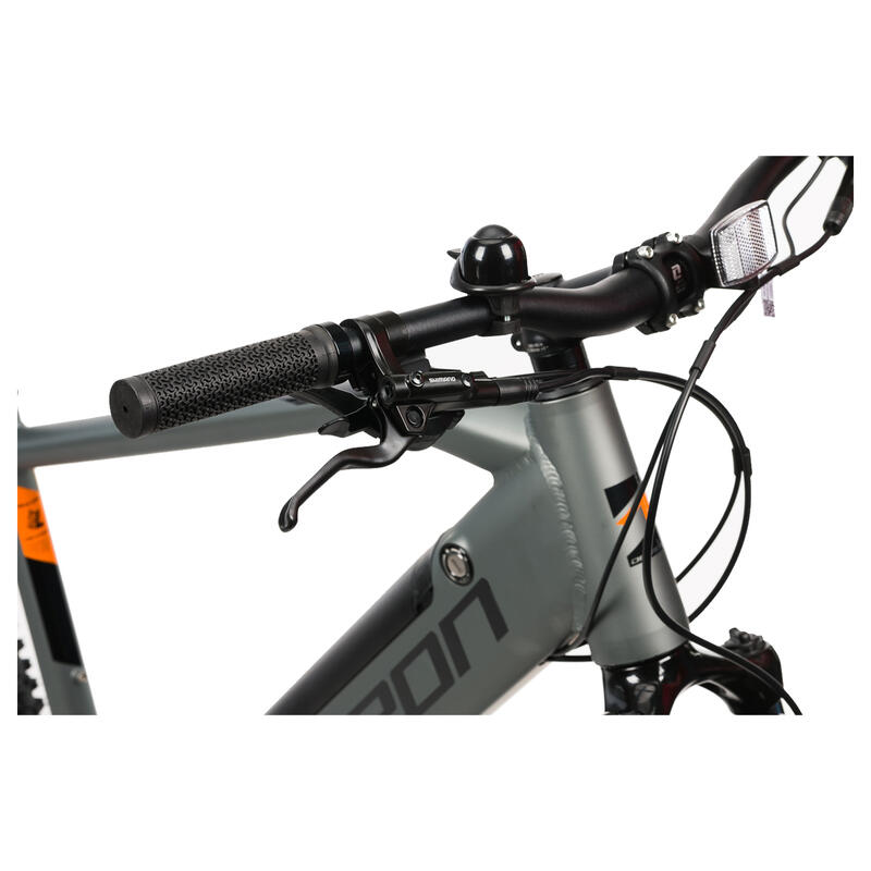 Devron Vulcan elektromos kerékpár - 29 hüvelykes, hosszú, szürke