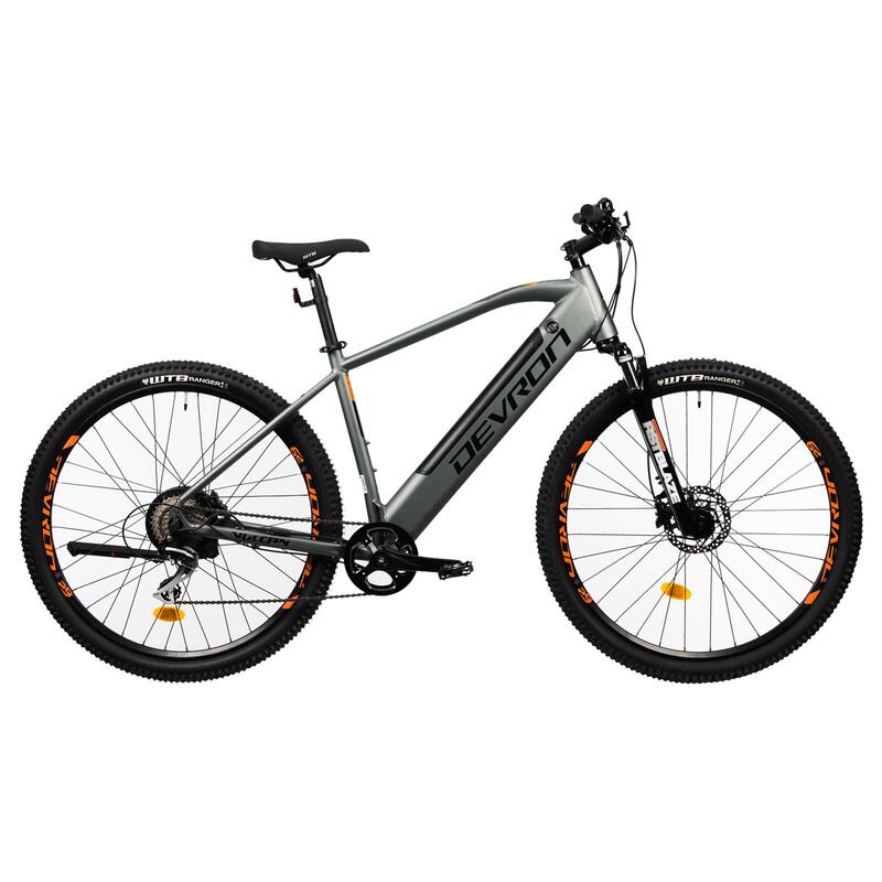 Devron Vulcan elektromos kerékpár - 29 hüvelykes, hosszú, szürke