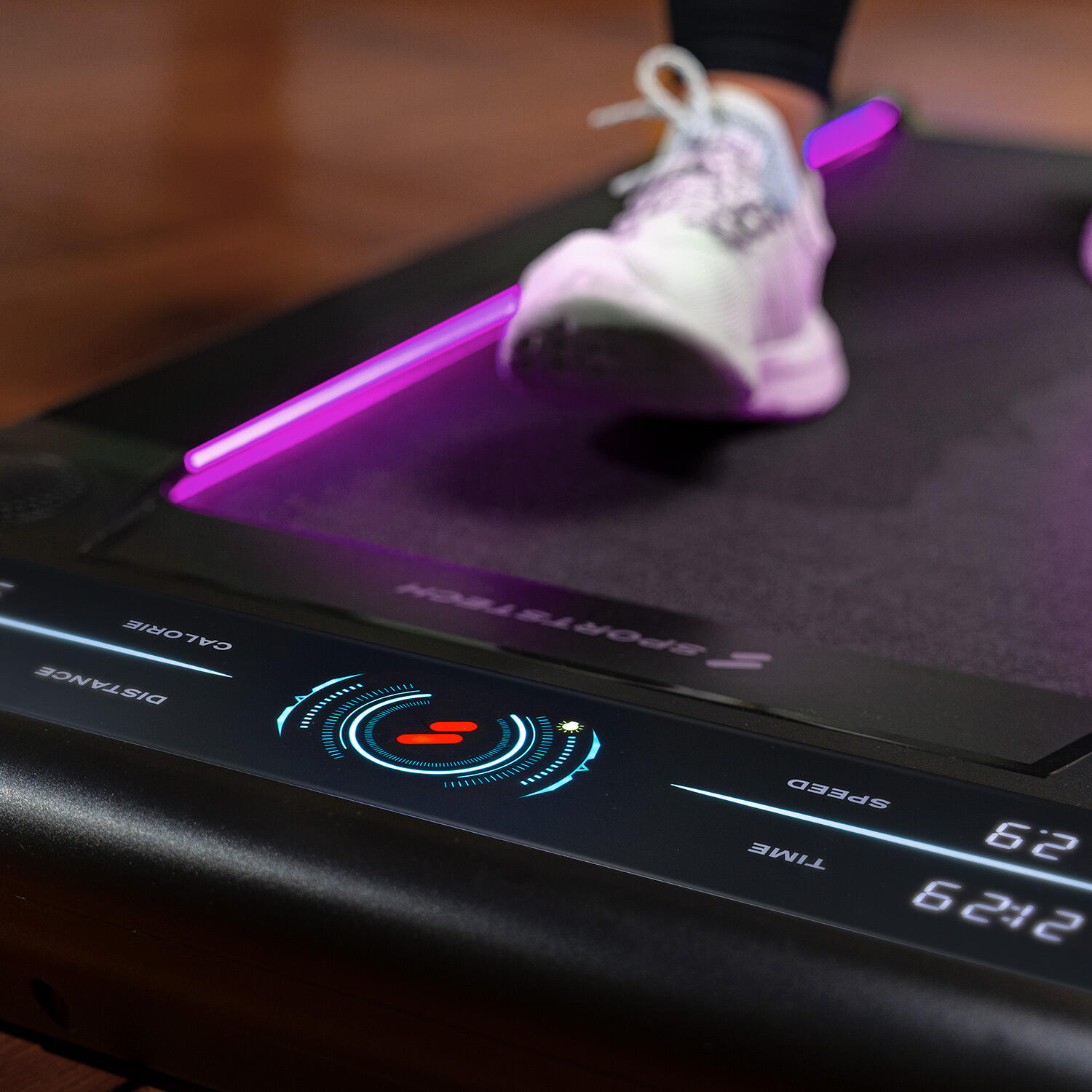 Sportstech Laufband sWalk | LED-Feedback | 1-8 km/h Geschwindigkeit 5/8