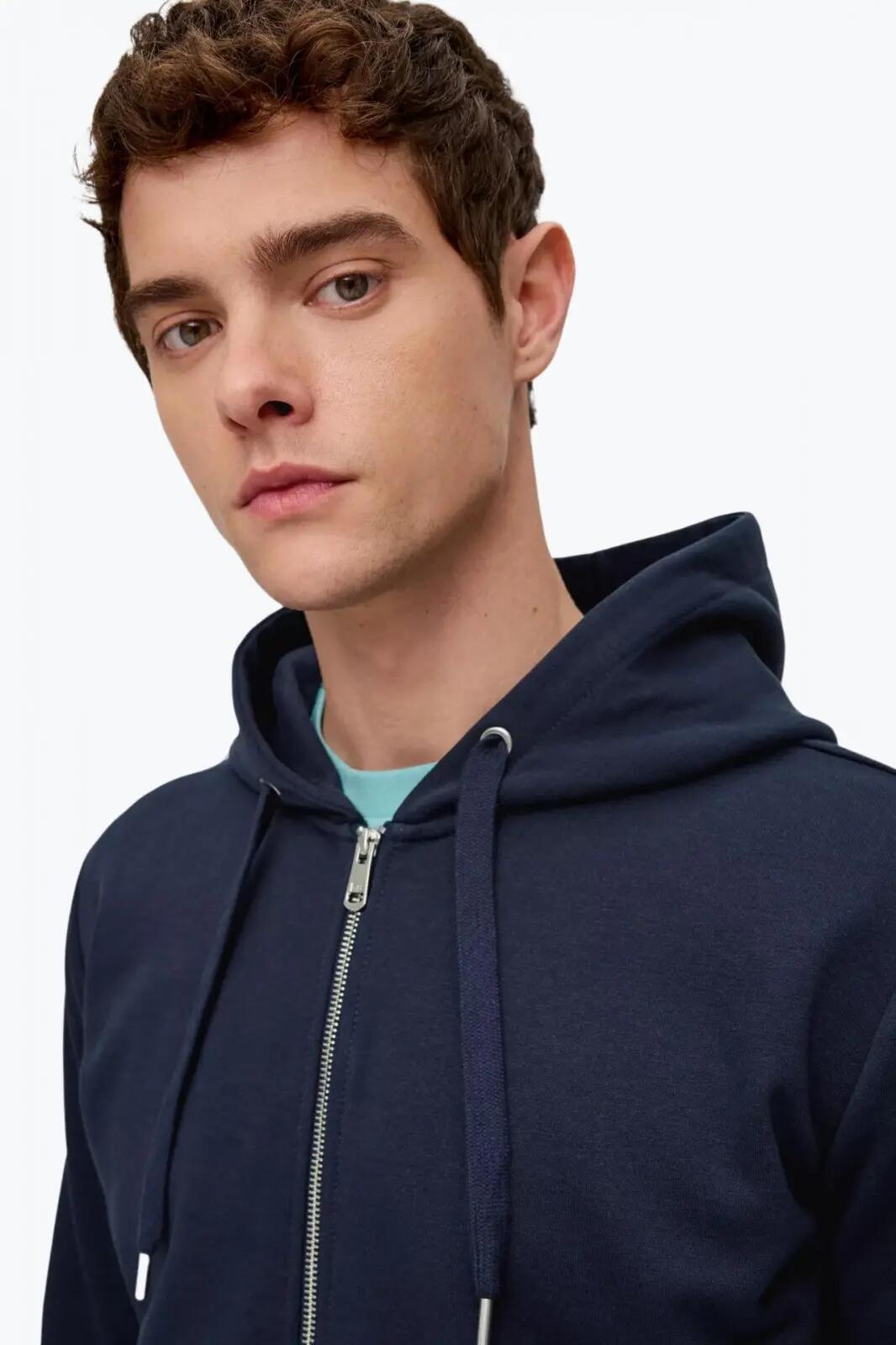 Sweatshirt à capuche zippée QS 3/7