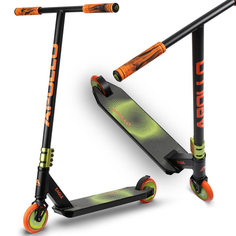 Patinete acrobático 'Eagle' profesional anodizado con rodamientos ABEC9