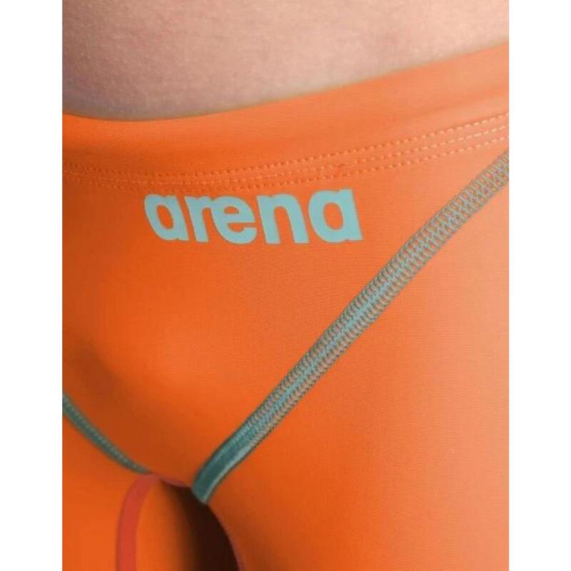 Arena Jongens Wedstrijdjammer Powerskin ST Next LE Orange/Teal