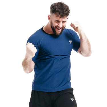 T-shirt sauna RDX M1 – Blu Navy – XL 3/7