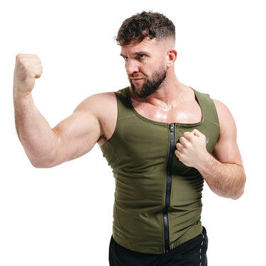 RDX Men's Sweat Jacket For Weight Loss 3/6