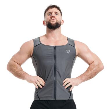 RDX SPORTS Pánská saunová vesta na zip M2