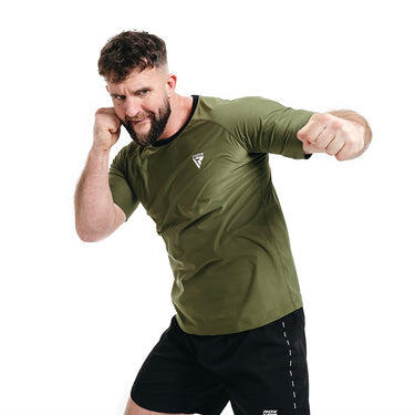 T-shirt sauna RDX M1 – Verde – 3XL 3/7
