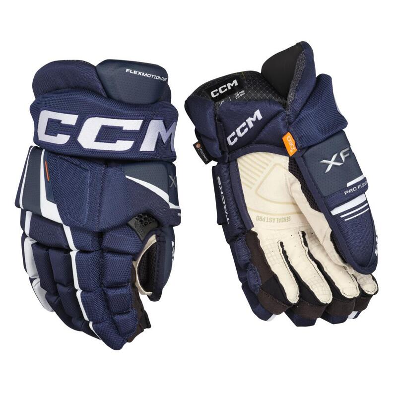 Guantes Azul/Blanco Adultos CCM Tacks XF Pro