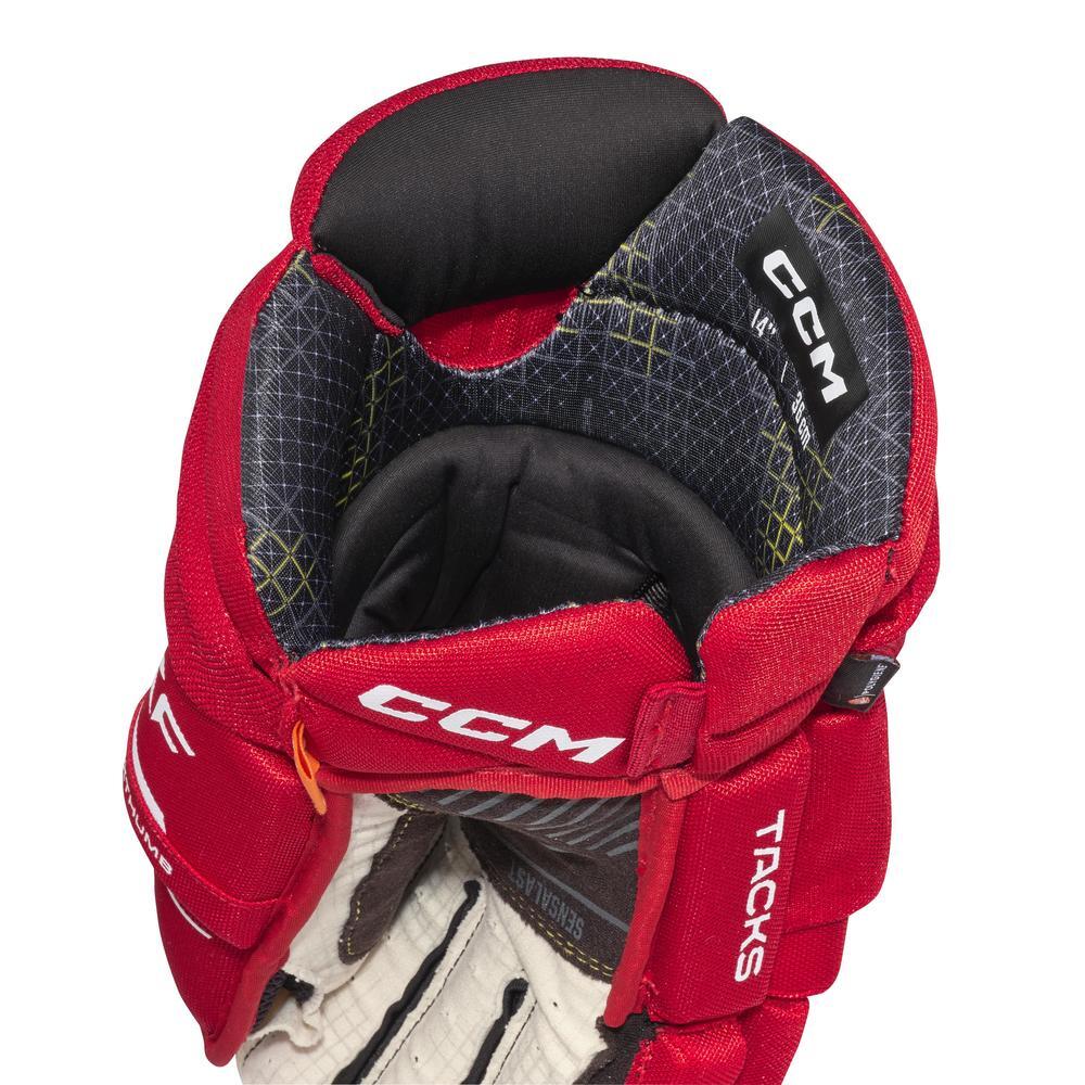 Tacks XF - Eishockeyhandschuhe - Kinder - Rot - Weiß - 11" 4/7