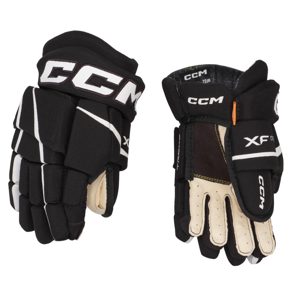 Luvas Preto/Branco Adultos CCM Tacks XF Pro
